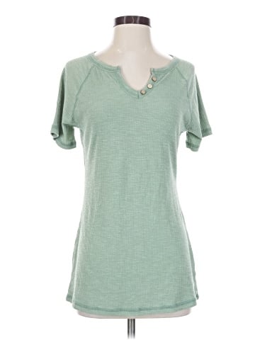 Doe & Rae Short Sleeve Henley (view 1)
