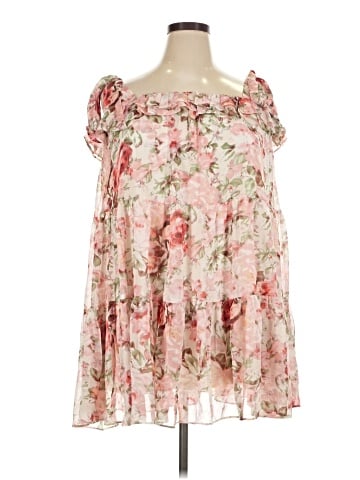 AaKaa Short Sleeve Blouse (view 1)