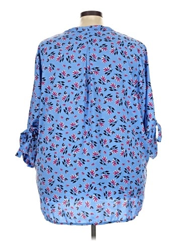 Woman Within 3/4 Sleeve Blouse (view 2)