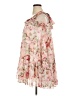 AaKaa 100% Polyester Floral Pink Short Sleeve Blouse Size XL - photo 5