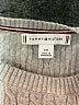 Tommy Hilfiger 100% Cotton Gray Pullover Sweater Size L - photo 7