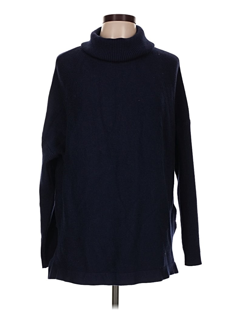 Pre-owned Lillusory Turtleneck Sweater In Blue