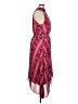 1.State 100% Polyester Paisley Pink Cocktail Dress Size XL - photo 4