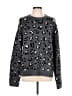 Karen Kane Animal Print Gray Pullover Sweater Size L - photo 1