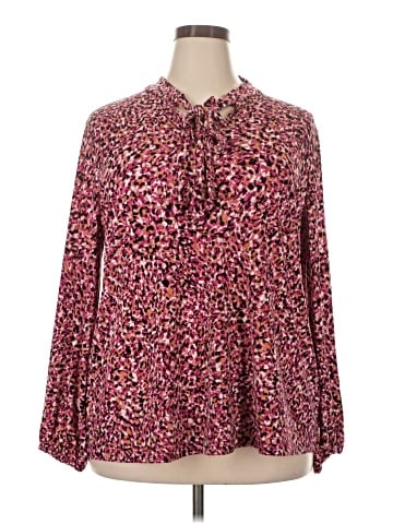 Susan Graver Long Sleeve Blouse (view 1)