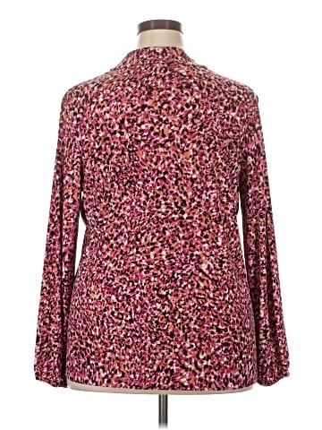 Susan Graver Long Sleeve Blouse (view 2)
