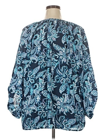 Belle By Kim Gravel 3/4 Sleeve Blouse (view 2)