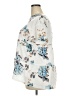 Unbranded Floral Ivory Short Sleeve Blouse Size 2X - photo 5