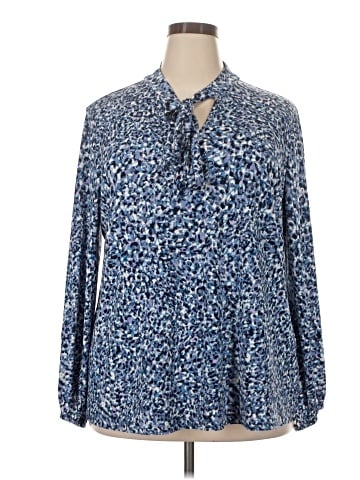 Susan Graver Long Sleeve Blouse (view 1)