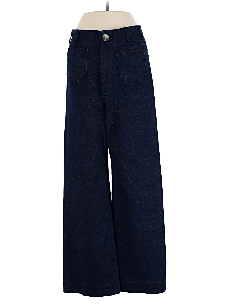 Pre-owned Maeve Jeans In Blue
