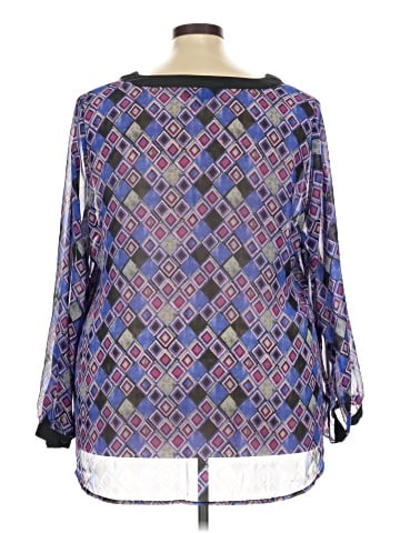 Lane Bryant Long Sleeve Blouse (view 2)