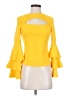 Shein Yellow Long Sleeve Blouse Size S - photo 1