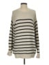 Brandy Melville 100% Cotton Stripes Ivory Pullover Sweater Size S - photo 1