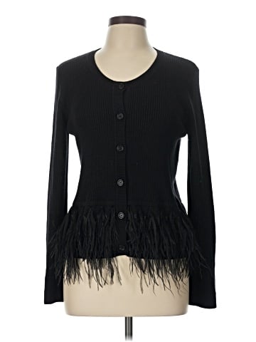 Pink Tartan Wool Cardigan (view 1)