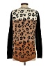 Juicy Couture Animal Print Brown Pullover Sweater Size S - photo 2