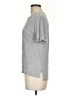 Maje Tweed Gray Short Sleeve Turtleneck Size Med (2) - photo 5
