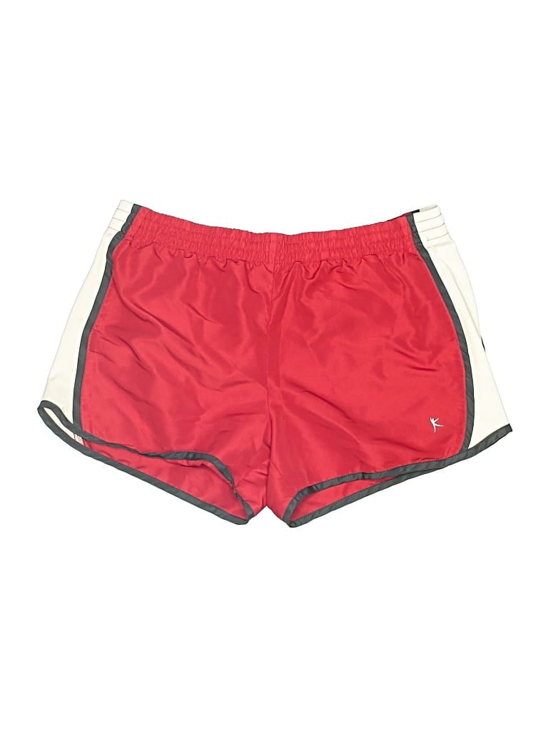Pre-owned Danskin Now Athletic Shorts In Red