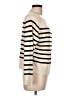 H&M Stripes Ivory Pullover Sweater Size L - photo 4