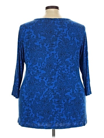 Croft & Barrow 3/4 Sleeve Blouse (view 2)