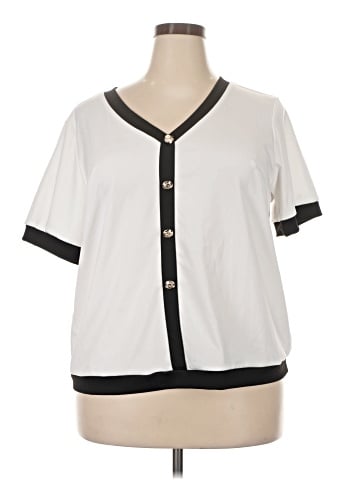Unbranded Short Sleeve Blouse (view 1)