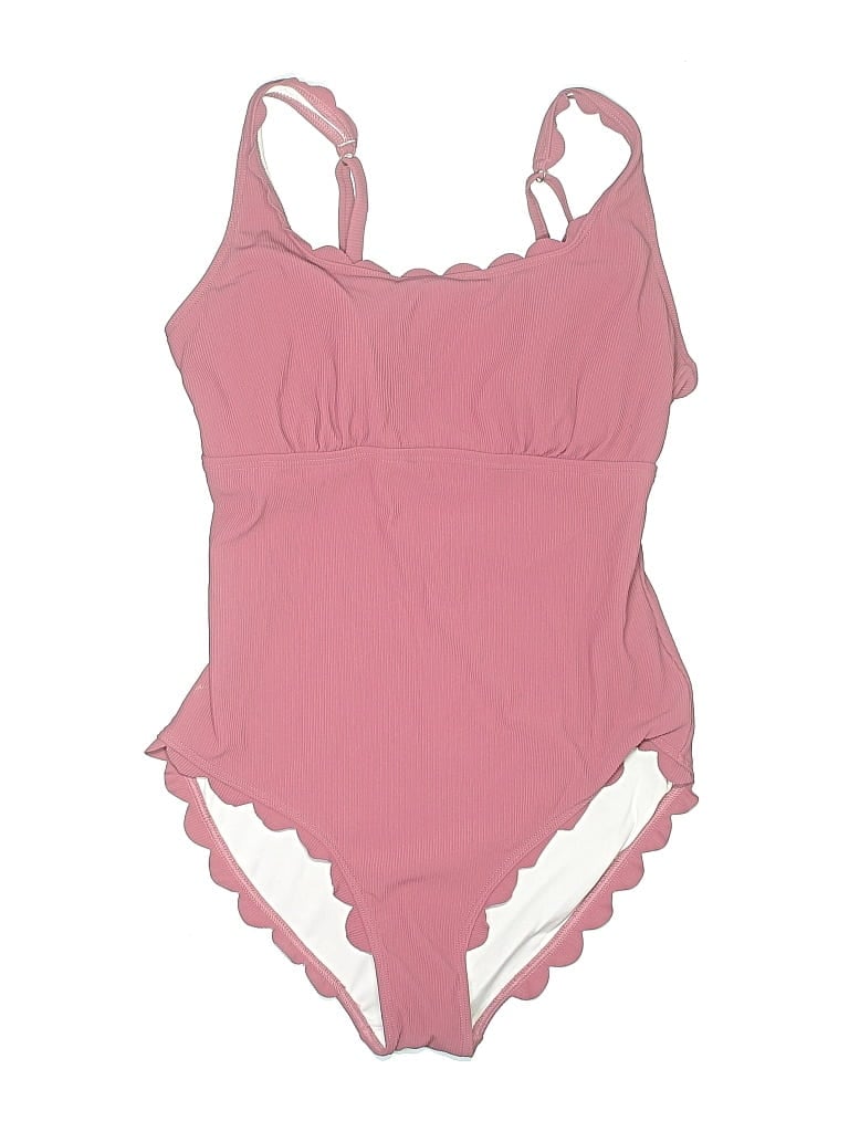 Pre-owned Charmo One Piece Swimsuit In Pink