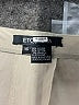 Etcetera Solid Yellow Khaki Shorts Size 16 - photo 3