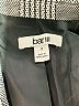 Bar III Houndstooth Gray Blazer Size 2 - photo 6
