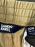 Lands' End Solid Tan Khaki Shorts Size 20W - photo 3