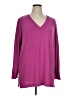 Ann Taylor LOFT Purple Pullover Sweater Size XL - photo 1