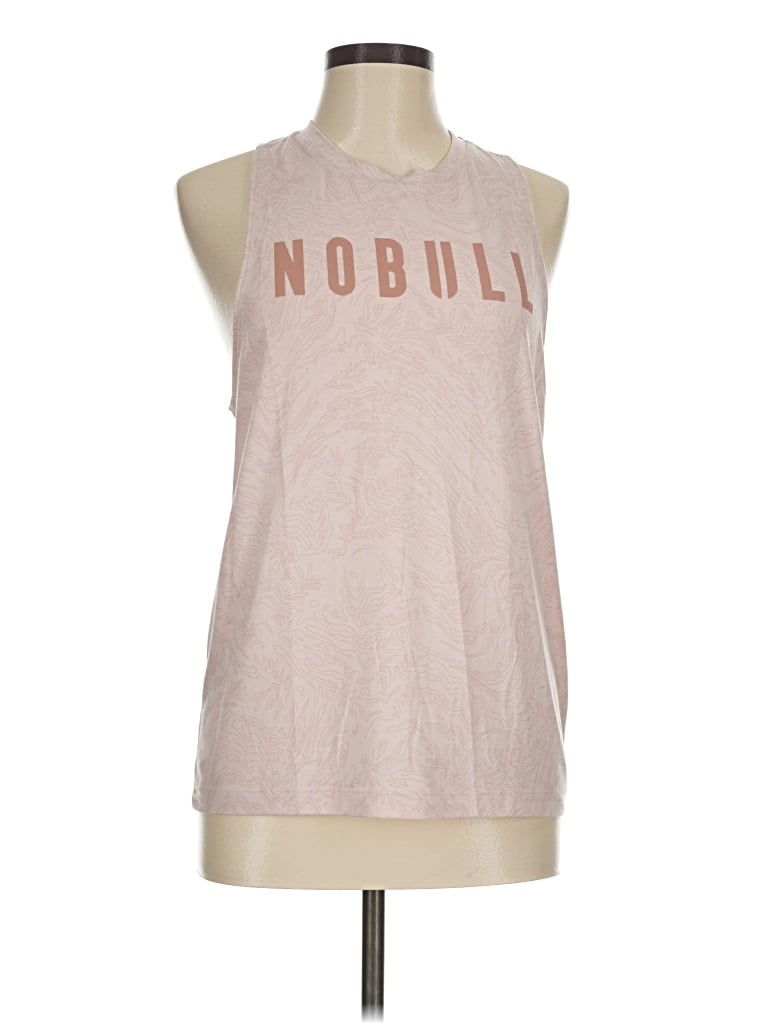 Pre-owned Nobull Sleeveless T-shirt In Pink