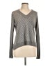 Brooks Brothers Metallic Gray Pullover Sweater Size L - photo 1