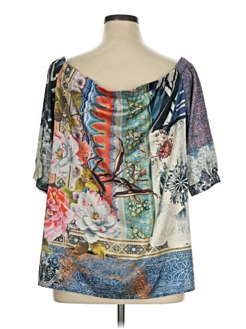 Chico's Short Sleeve Blouse (view 2)