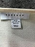 Topshop 100% Polyester Ivory Short Sleeve Top Size 8 - photo 7