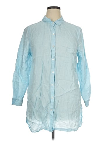 J.Jill 3/4 Sleeve Button-Down Shirt (view 1)