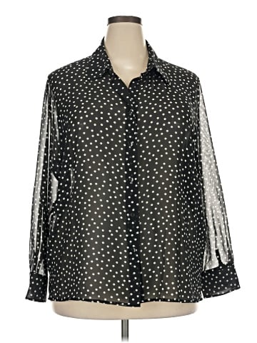 Jaclyn Smith Long Sleeve Blouse (view 1)