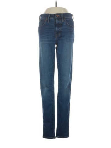Madewell Tall 9" Mid-Rise Skinny Jeans in Patty Wash (view 1)