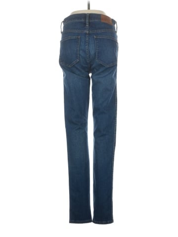 Madewell Tall 9" Mid-Rise Skinny Jeans in Patty Wash (view 2)