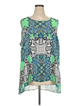 Rose + Olive Sleeveless Blouse