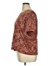 Alfred Dunner Brown Short Sleeve Top Size XL - photo 5