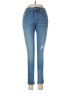 Zara Hearts Blue Jeans Size 6 - photo 1
