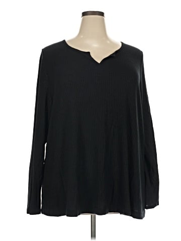 Lane Bryant Long Sleeve Blouse (view 1)