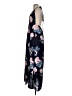 Simplee 100% Polyester Floral Black Casual Dress Size S - photo 5