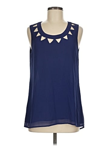 Naked Zebra Sleeveless Blouse (view 1)