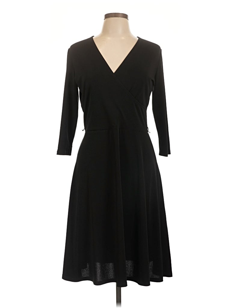 Pre-owned Leota Cocktail Dress In Black