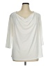 PREMISE Ivory 3/4 Sleeve Top Size 1X - photo 1