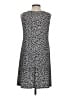 MSK Animal Print Gray Casual Dress Size S - photo 2