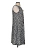MSK Animal Print Gray Casual Dress Size S - photo 4