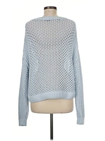 Aqua Pullover Sweater (view 2)