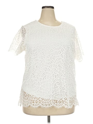 Philosophy Republic Clothing Short Sleeve Blouse (view 1)