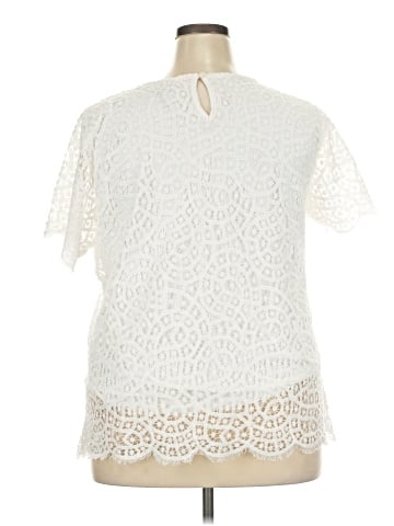 Philosophy Republic Clothing Short Sleeve Blouse (view 2)